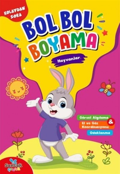 Hayvanlar - Kolaydan Zora Bol Bol Boyama Hayvanlar - Kolaydan Zora Bol Bol Boyama