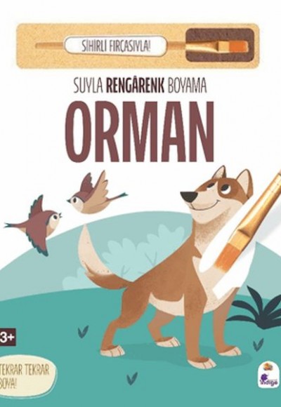 Suyla Rengarenk Boyama - Orman (Sihirli Fırçasıyla) Suyla Rengarenk Boyama - Orman (Sihirli Fırçasıyla)