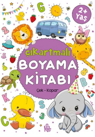 Çıkartmalı Boyama Kitabı - 2 Yaş +