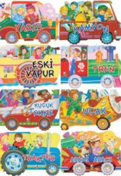 Sevimli Taşıtlar (8 Kitap) Sevimli Taşıtlar (8 Kitap)