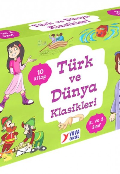 2. ve 3. Sınıflar için Türk ve Dünya Klasikleri (10 Kitap) 2. ve 3. Sınıflar için Türk ve Dünya Klasikleri (10 Kitap)
