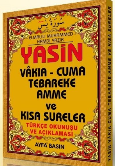 Yasin Kısa Sureler Türkçe Okunuşu ve Açıklaması Çanta Boy Üçlü Yasin Kısa Sureler Türkçe Okunuşu ve Açıklaması Çanta Boy Üçlü