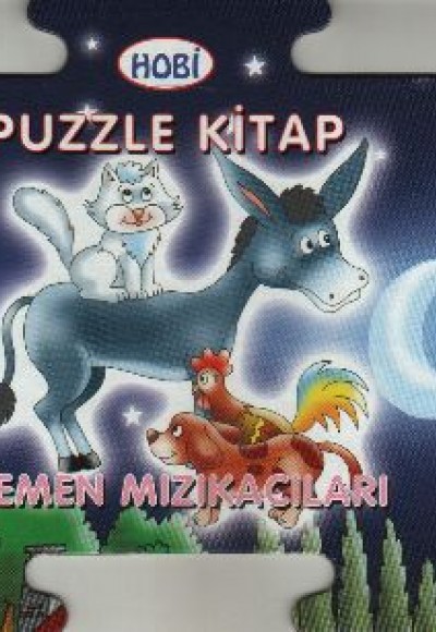 Puzzle Kitap Bremen Mızıkacıları Puzzle Kitap Bremen Mızıkacıları